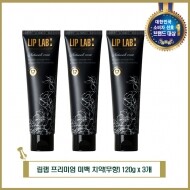 립랩 프리미엄 미백치약(무불소,우유추출 갈릭토즈성분) 120gX3EA